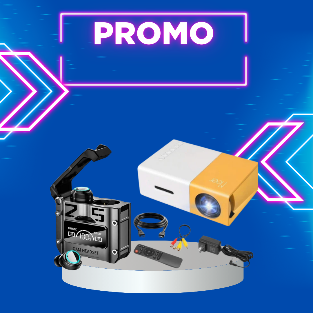 PROYECTOR YG300 + AUDIFINOS M25